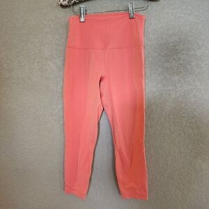 Lululemon Align high-rise crop 23in inseam size 8 double lined